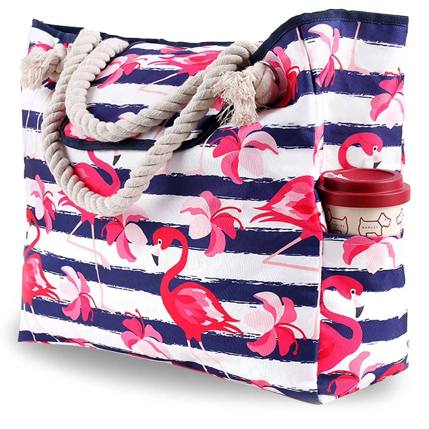 Waterproof Tote Bag with Zipper 