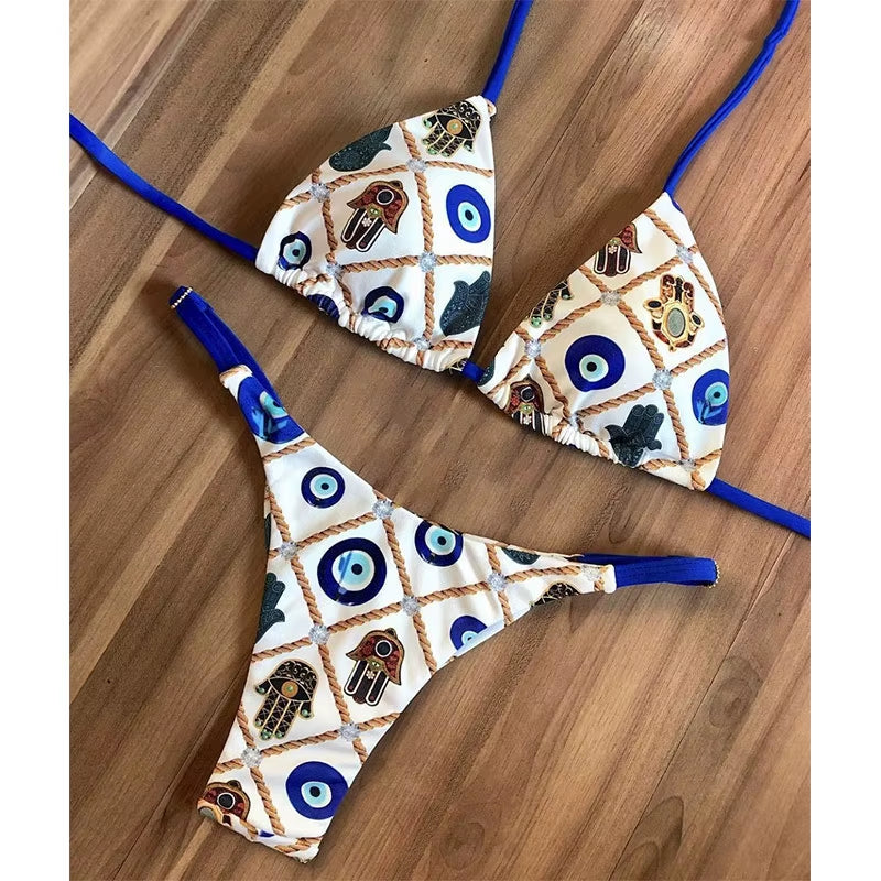 Multi-Pattern Bikini Set 