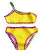 Micro Bikini 2021 Women Handmade Crochet Knit Swimwear Halter Patchwork Bathing Suit Swimsuit Biquini Thong Bikini Traje De Bano